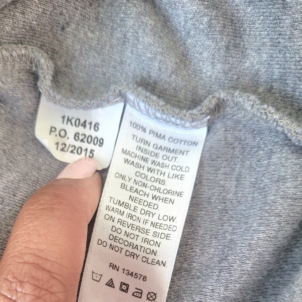 Vineyard Vines  Grey Zip-Up Sweater Size S Unisex